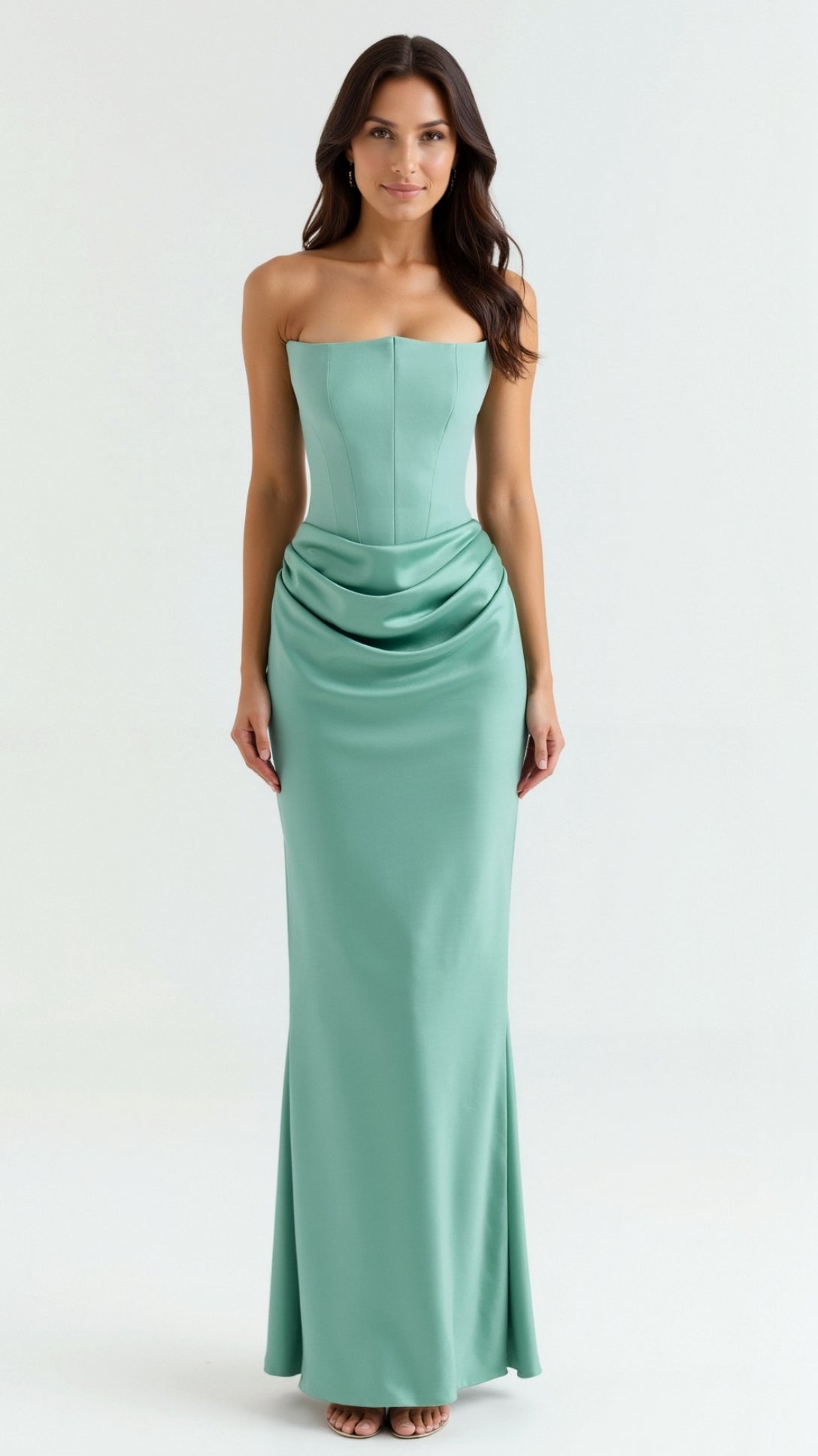 Women's Trendy Celebration Elegant Maxi Wedding Guest Dress