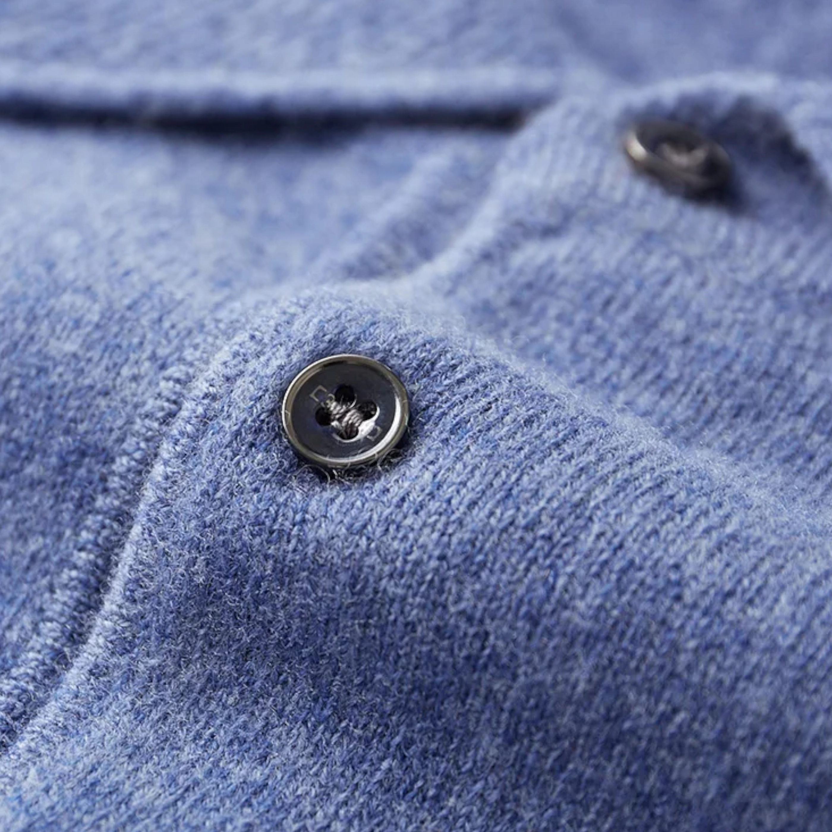 Smart-Casual Warm Merino Polo Sweater for Men