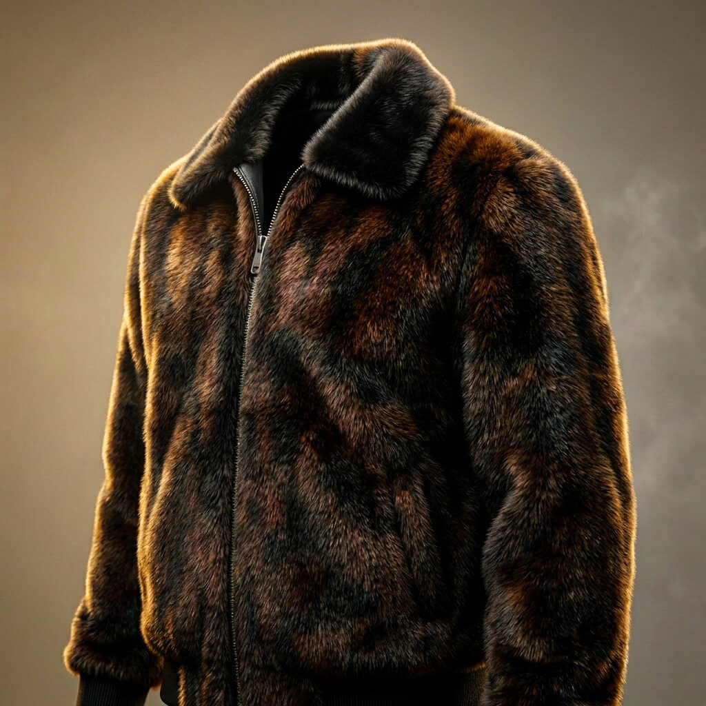 Billie | Men’s Plush Fur Jacket