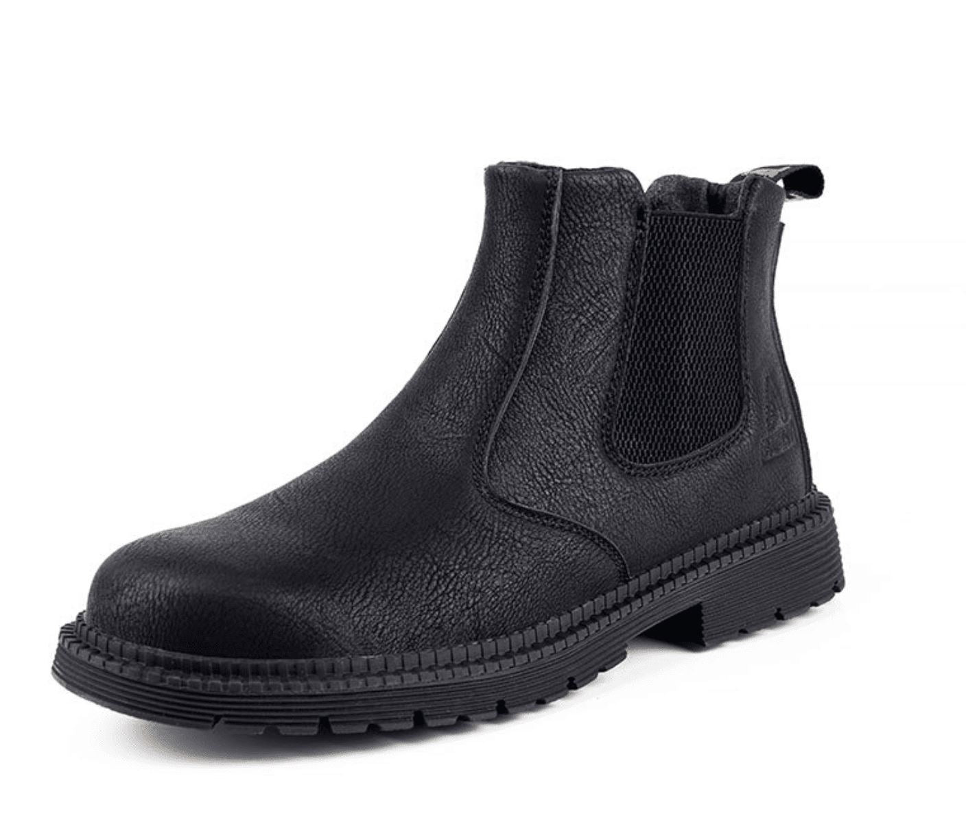 Timeless Slip-on Fit Leather Chelsea Boots for Men