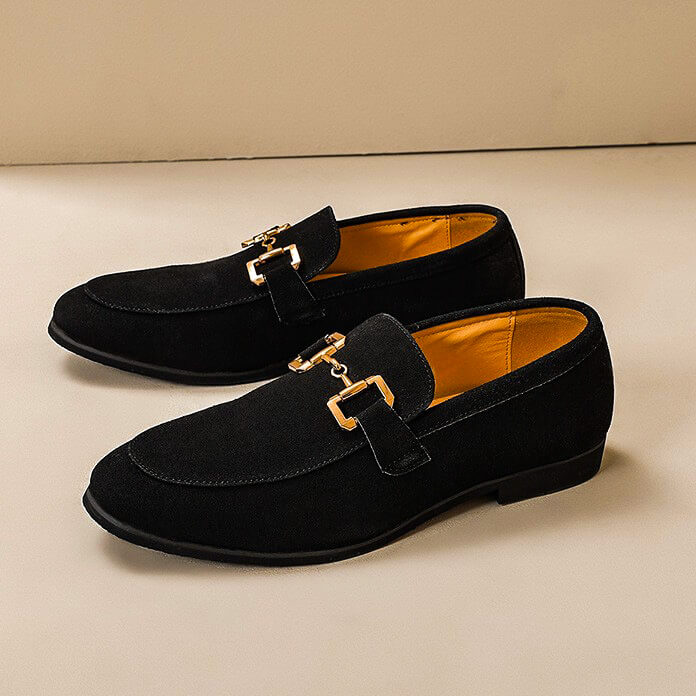 Massimo | Men’s Italian Suede Loafers
