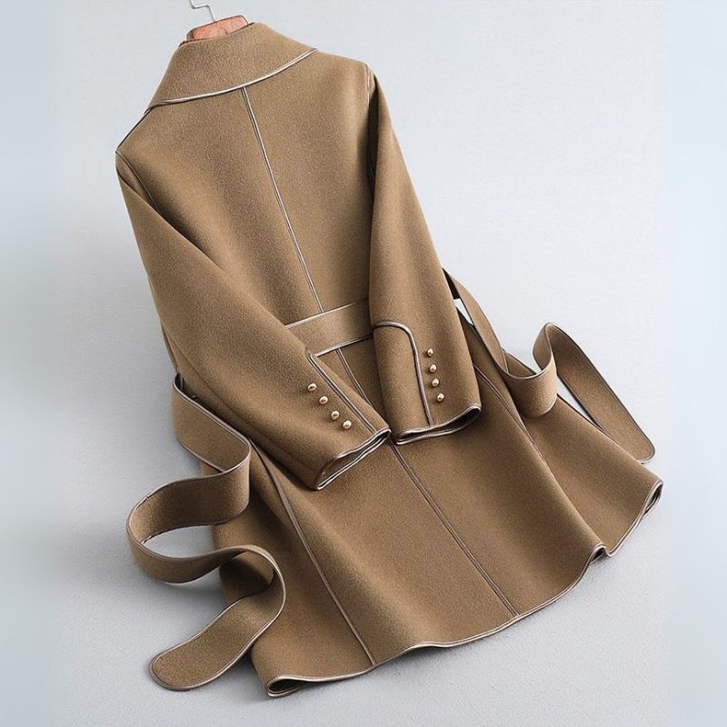 Aria | Women’s Virgin Wool Wrap Coat