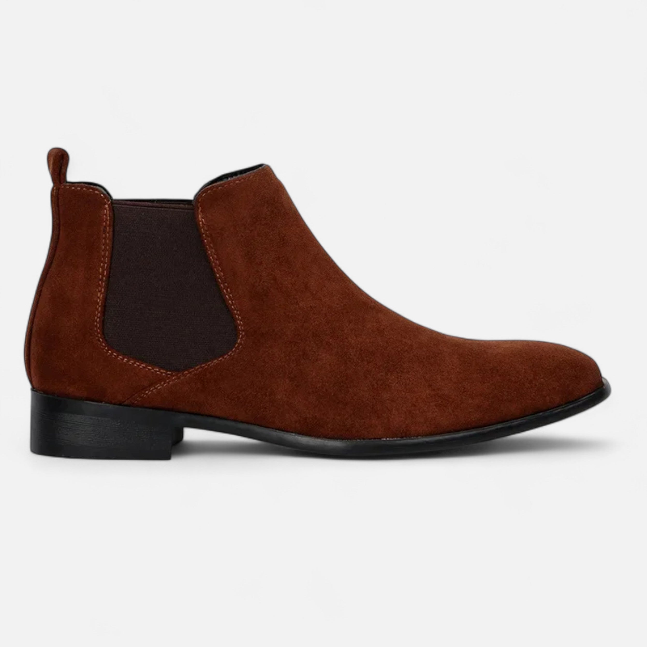 Men’s Elegance Sturdy Non-Slip Suede Chelsea Boots