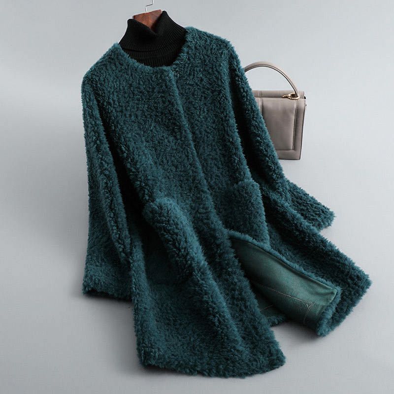 Marsir | Shearling Draped Coat