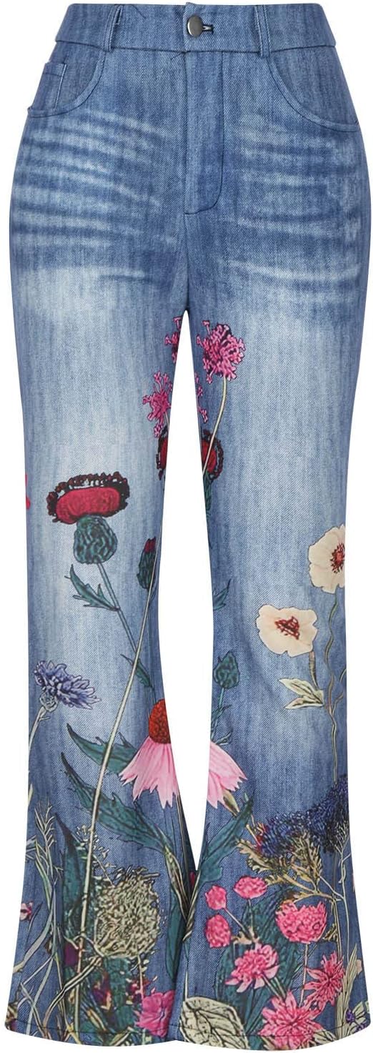 Vintage Inspired Flare Jeans for Women