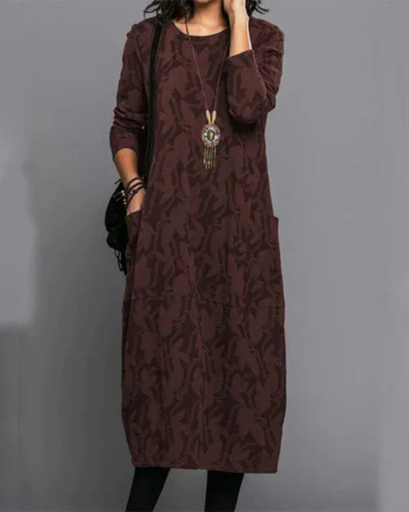Women's Trendy Sunny Long Floral Dress for All Occasion