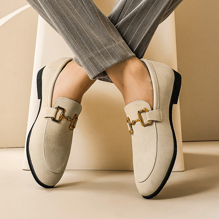 Massimo | Men’s Italian Suede Loafers