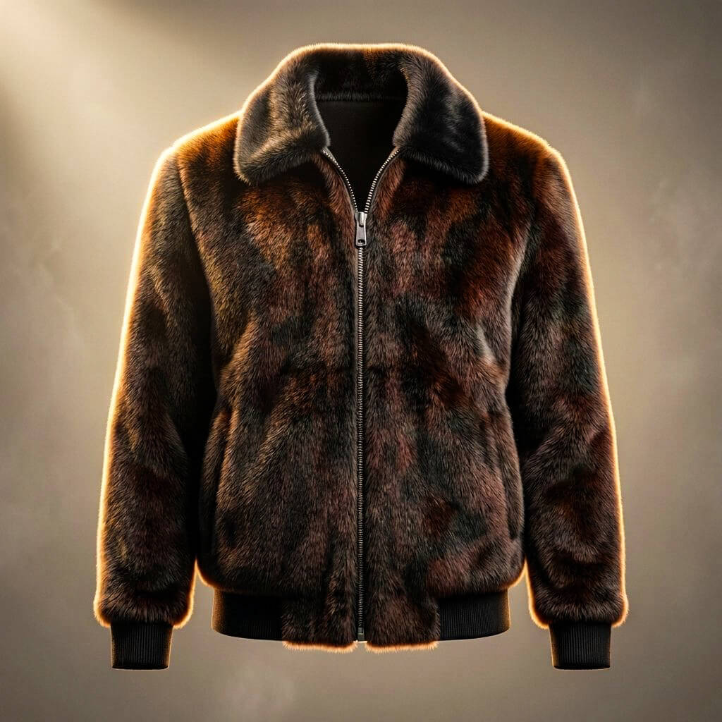 Billie | Men’s Plush Fur Jacket