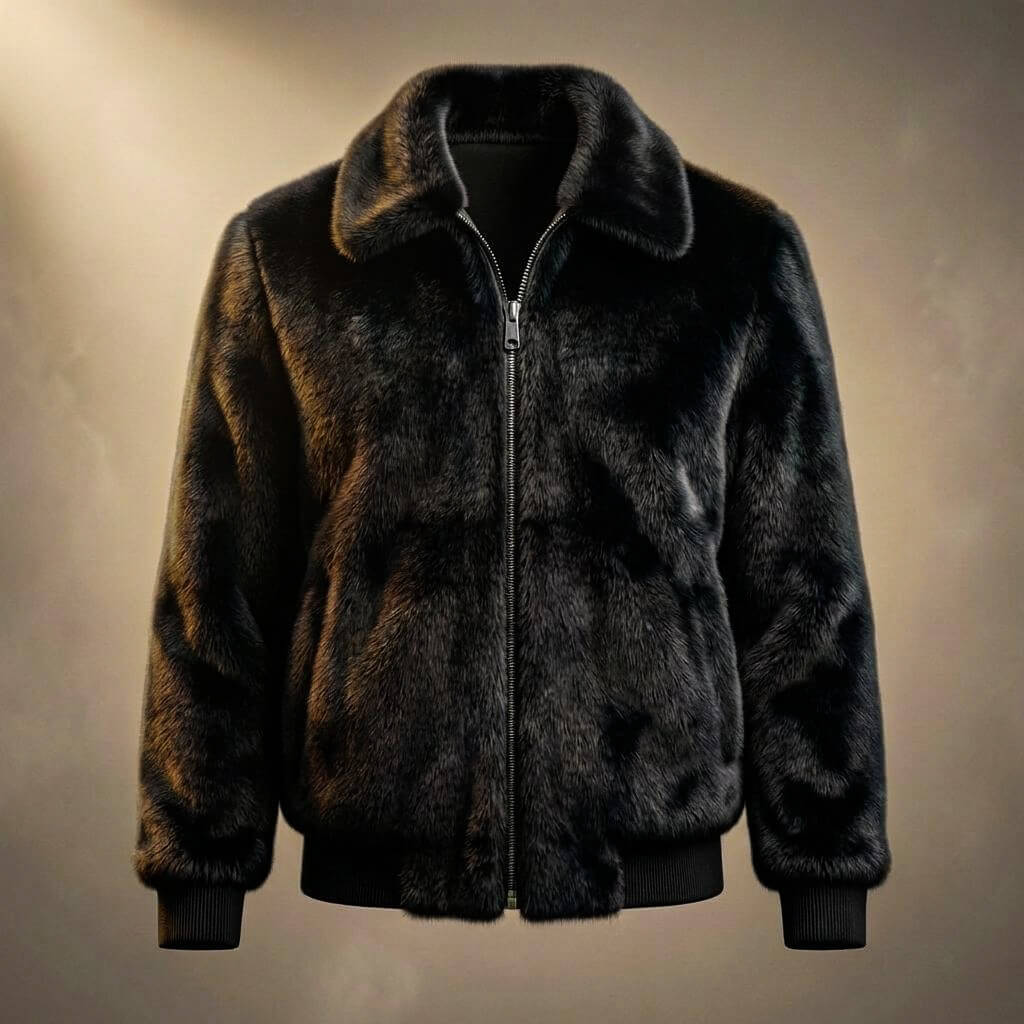 Billie | Men’s Plush Fur Jacket