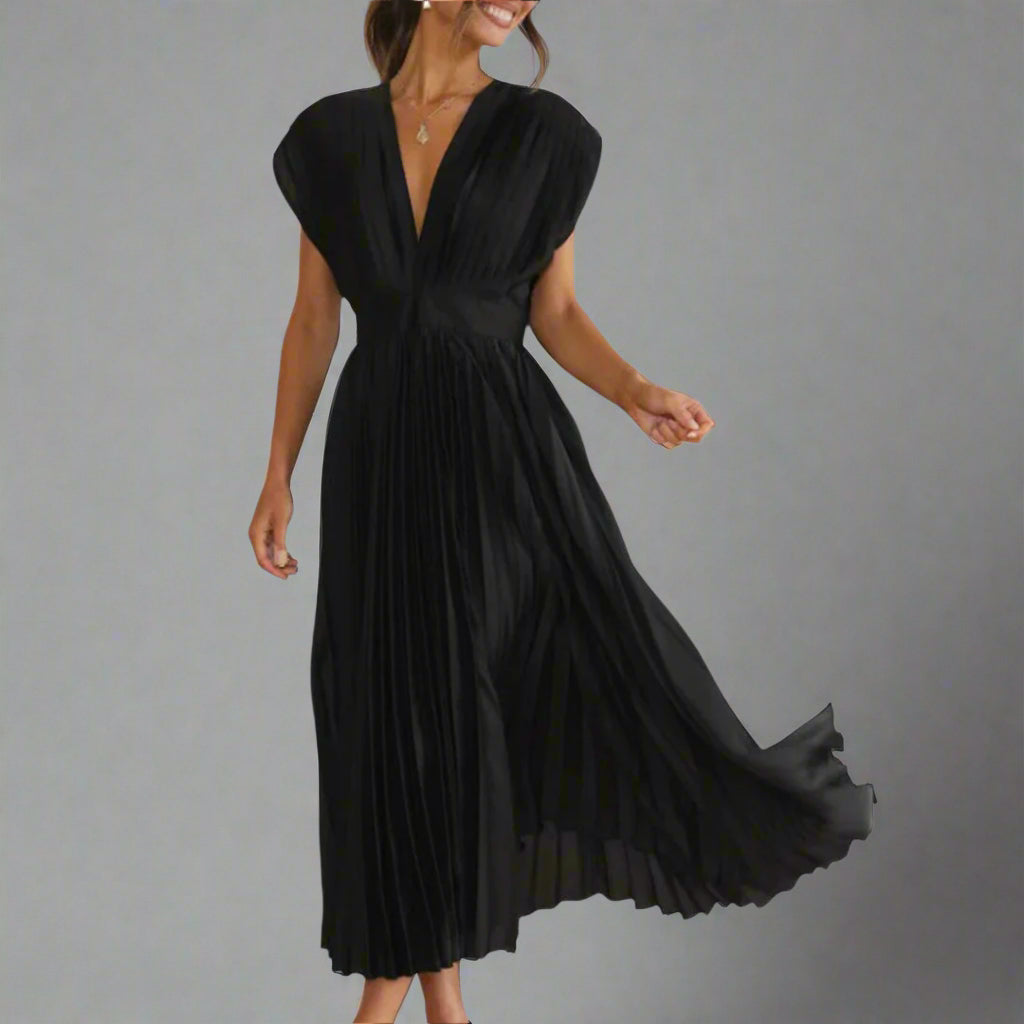 Timeless Women's Relaxed Evening Wedding Midi Dress for Every Occasion