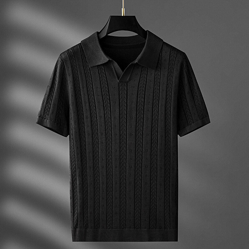 Volter | Men’s Viscose Knit Polo