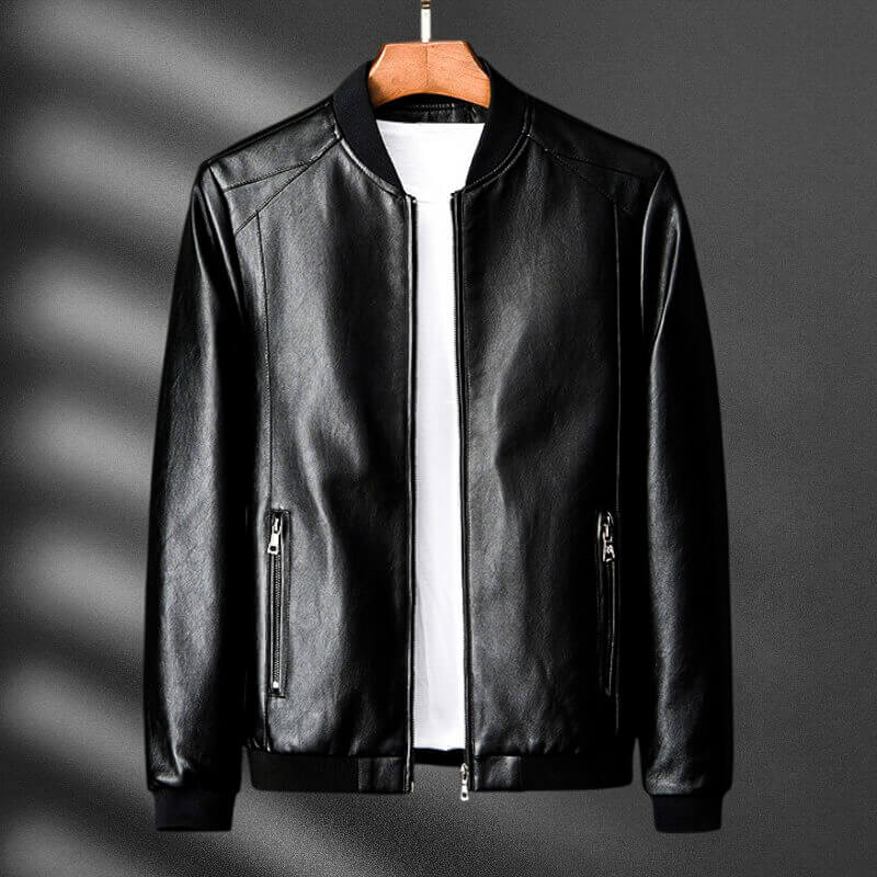 Lucenzo | Men’s Italian Leather Jacket