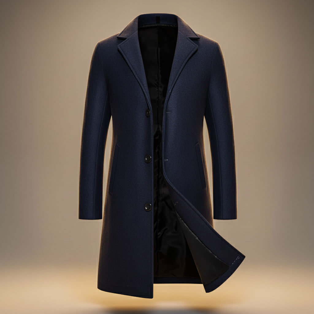 Peruvia | Men’s Organic Cotton Minimal Coat