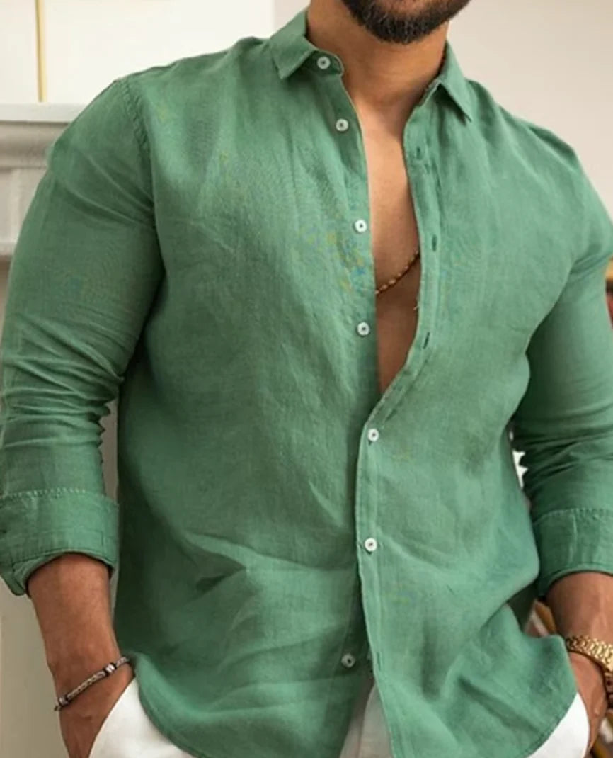Casper | Men’s Stylish Linen Shirt