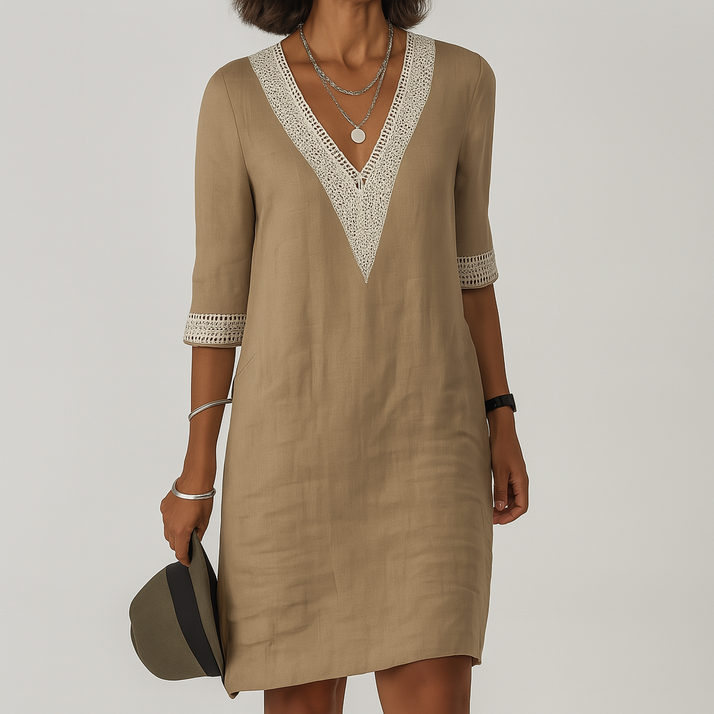 Classic Versatile Flattering Soft Drape Summer Dress for Women
