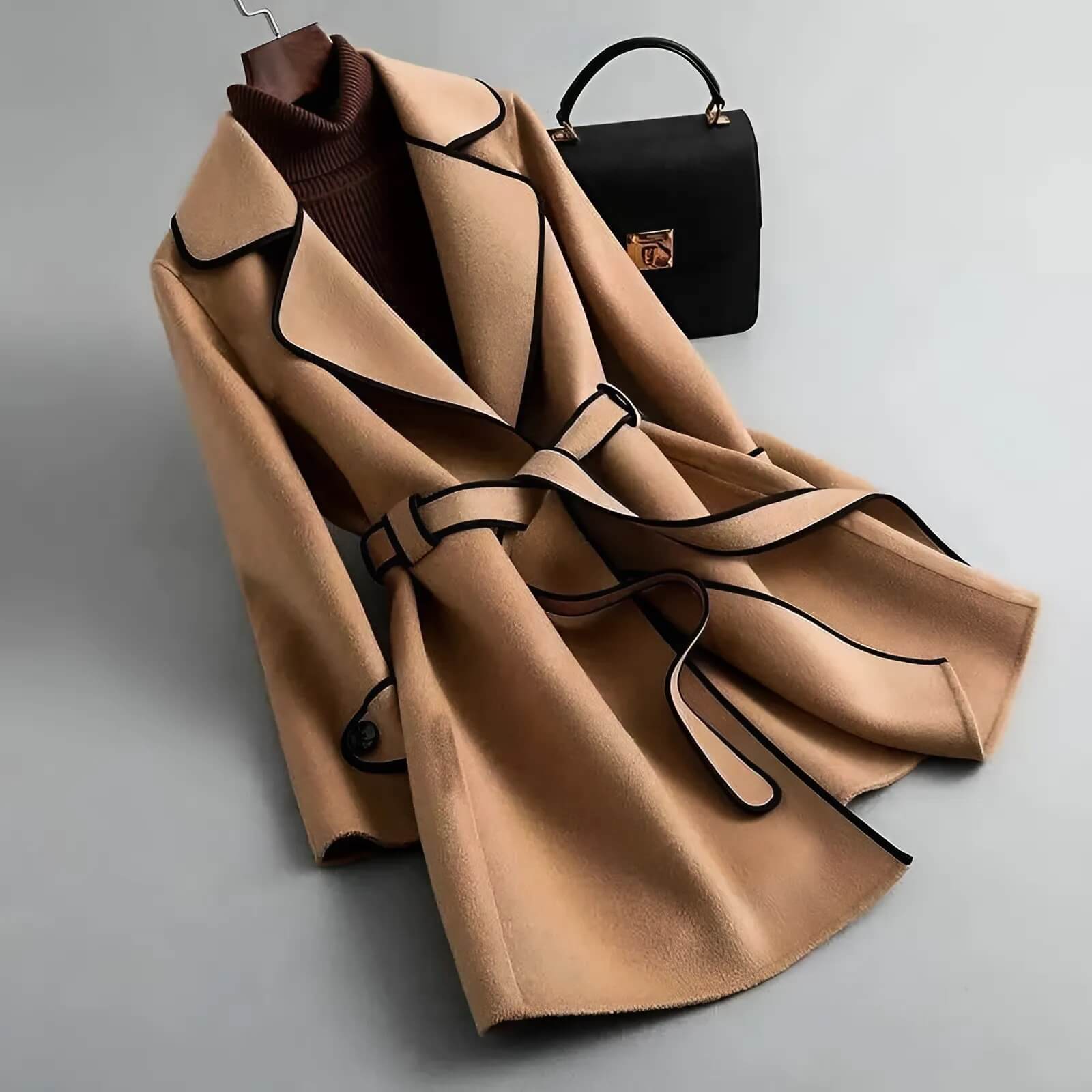 Elorisa | Women’s A-Line Wool Blend Coat
