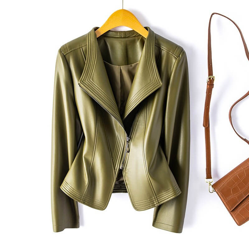Veronica | Women’s Vegan Leather Moto Jacket