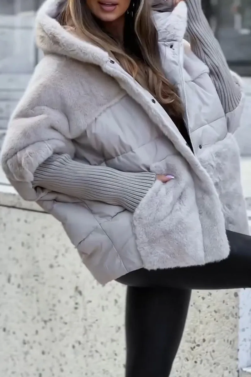 Women's Trendy Multicolor Winter Adventure Weather-Resistant Jacket