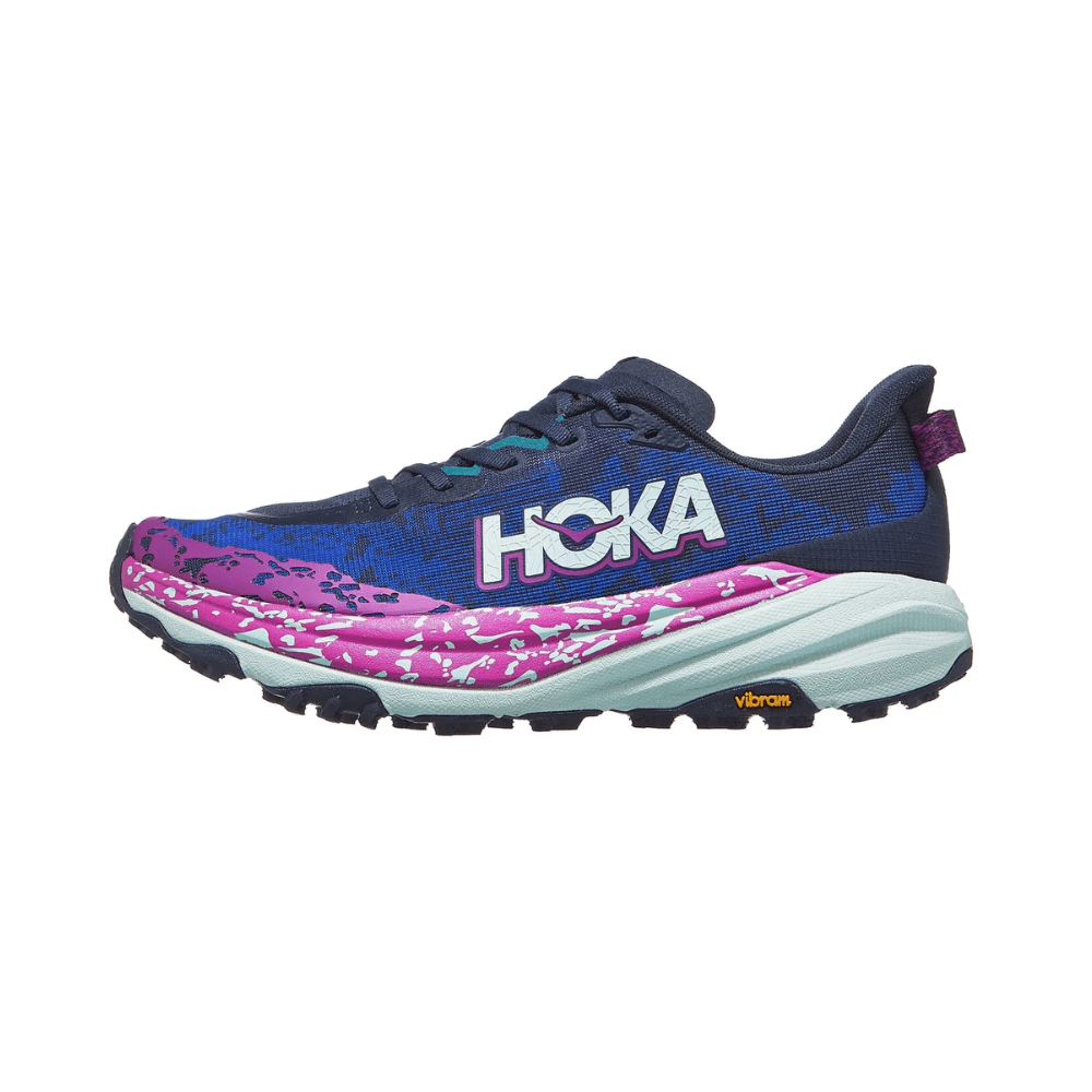 Hoka Speedgoat 6 Lightweight Cushioned Trail Running Shoes – High-Grip Outdoor Trainers