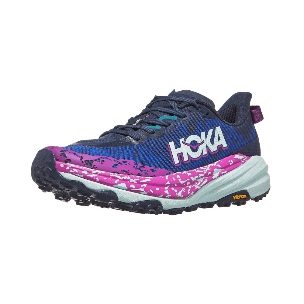 Hoka Speedgoat 6 Lightweight Cushioned Trail Running Shoes – High-Grip Outdoor Trainers
