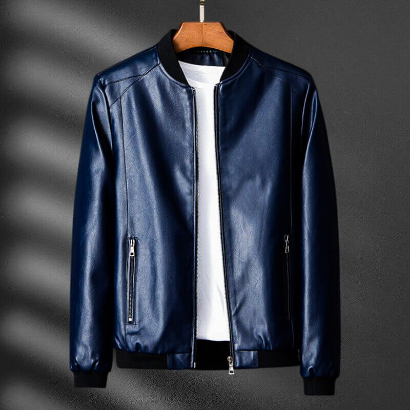 Lucenzo | Men’s Italian Leather Jacket