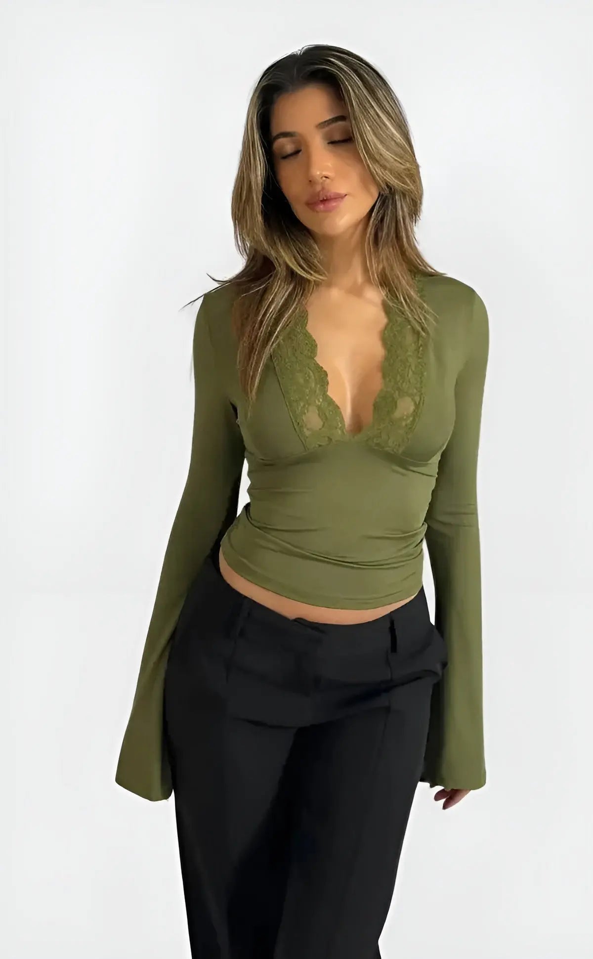 Stell | Women’s Long-Sleeve Wrap Top