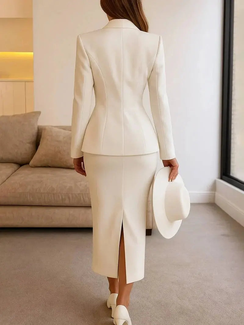 Lyrica | Women’s Two-Piece Blazer and Skirt Set