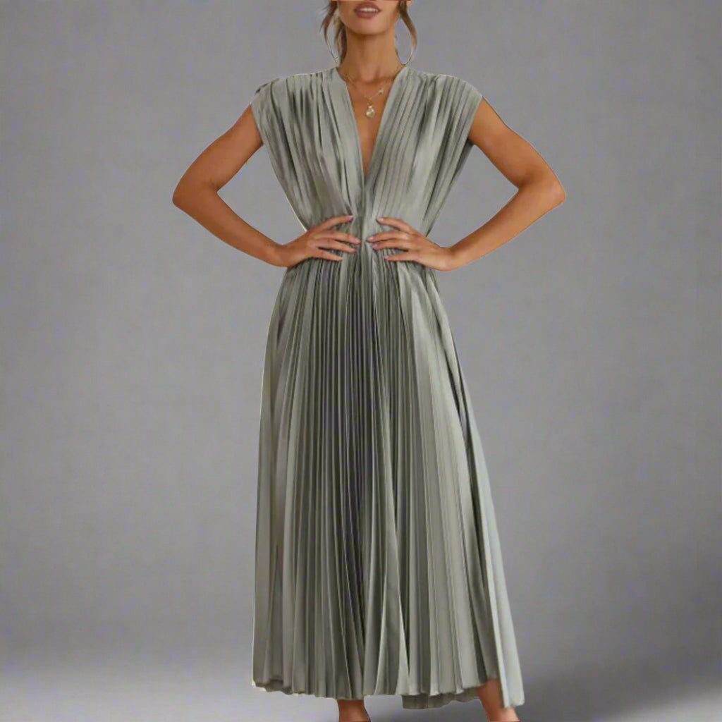 Timeless Women's Relaxed Evening Wedding Midi Dress for Every Occasion