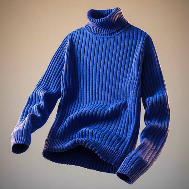 Prine | Men’s Ribbed Wool Turtleneck