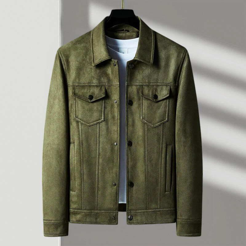 Rozen | Men’s Suede Retro Jacket