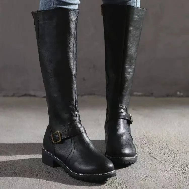 Women’s Fashionable Versatile Casual Outdoor Stable Boots