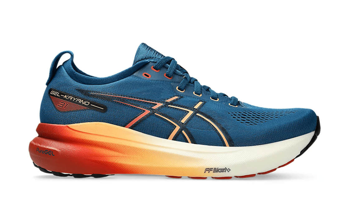 Gel-Kayano 31 Cushioned Stability Running Shoes – Lightweight Breathable Road Trainers