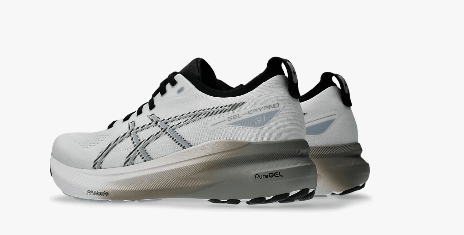Gel-Kayano 31 Cushioned Stability Running Shoes – Lightweight Breathable Road Trainers