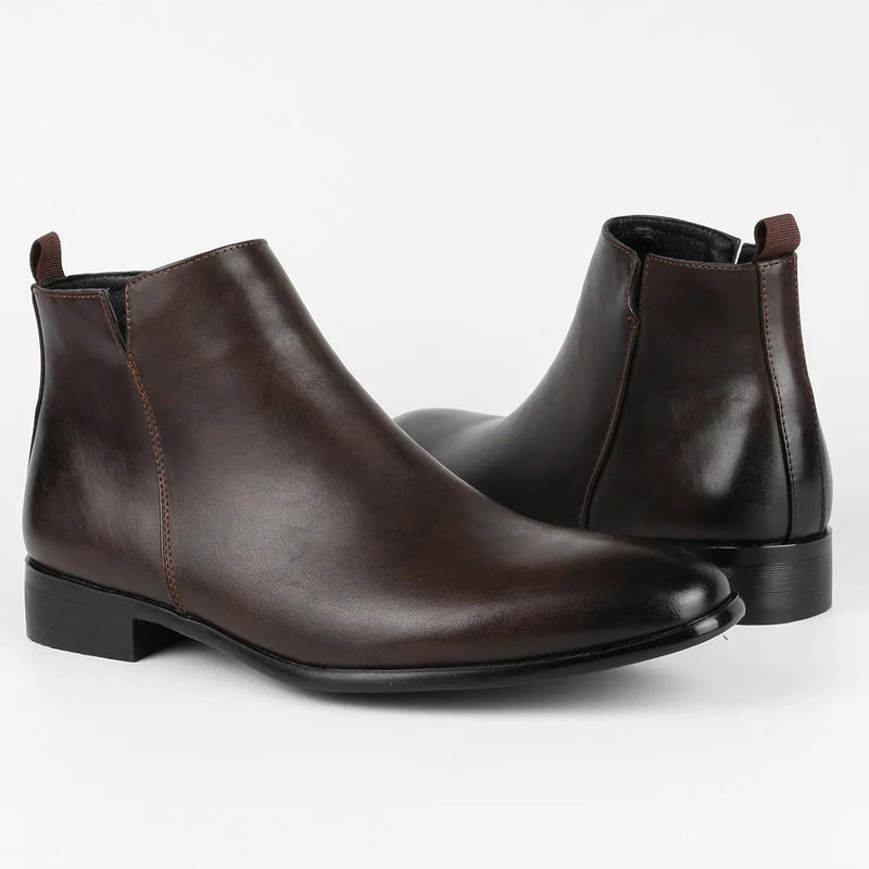 Side Zip Retro Boots