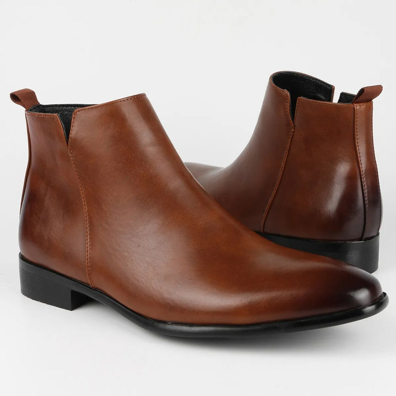 Side Zip Retro Boots
