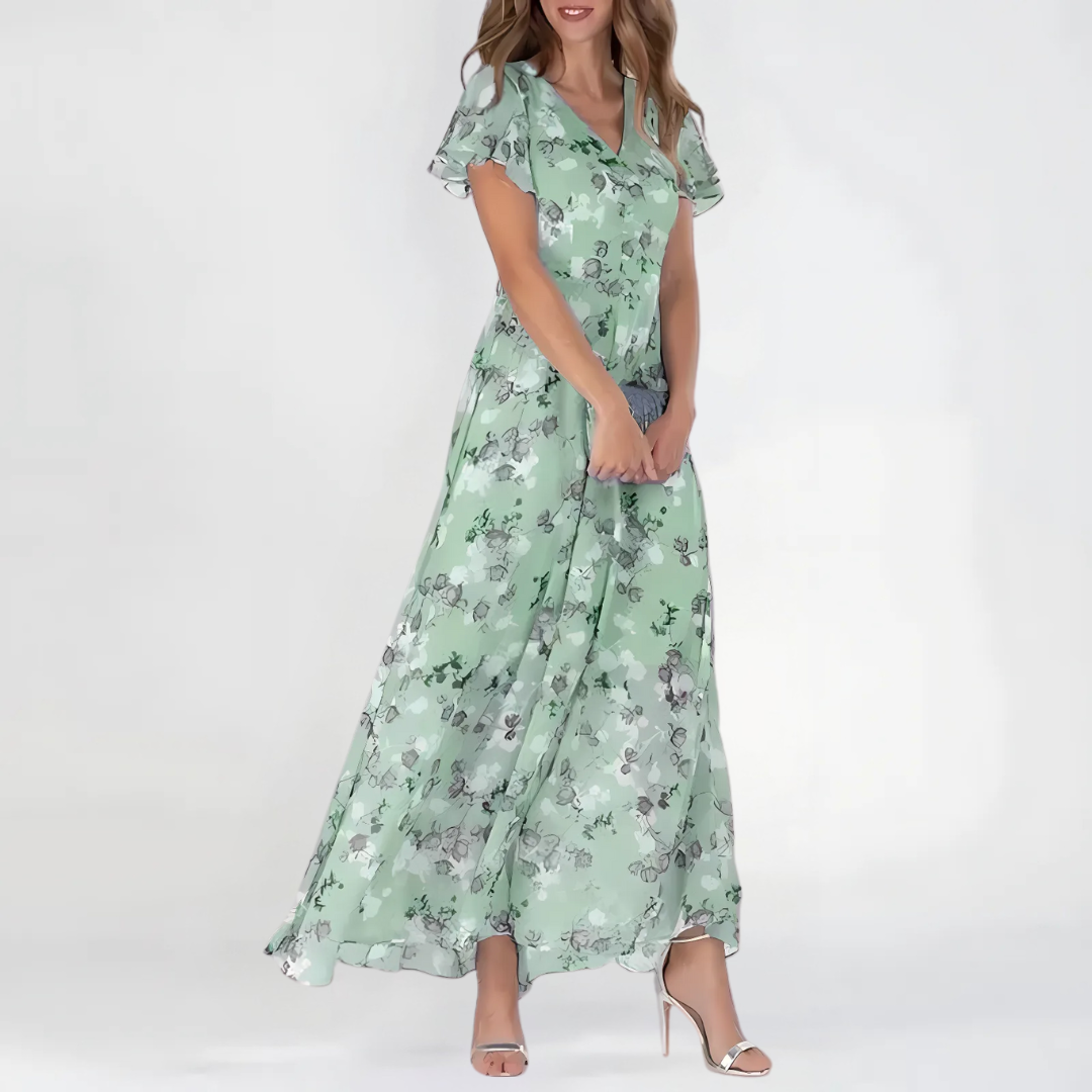 Women’s Summer Dresses with Flattering Floral Fit for Wedding Guests