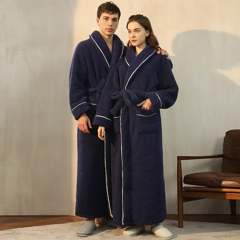 Kennedy | Unisex Luxury Soft Bathrobe