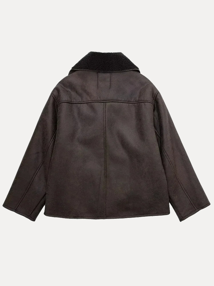 Women’s Modern Jacket Warm Casual Coat