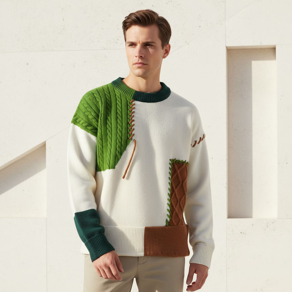 Drexler | Men’s Modern Streetwear Wool Sweater