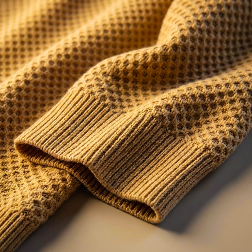 Coleste | Men’s Pima Cotton Honeycomb Knit Cardigan