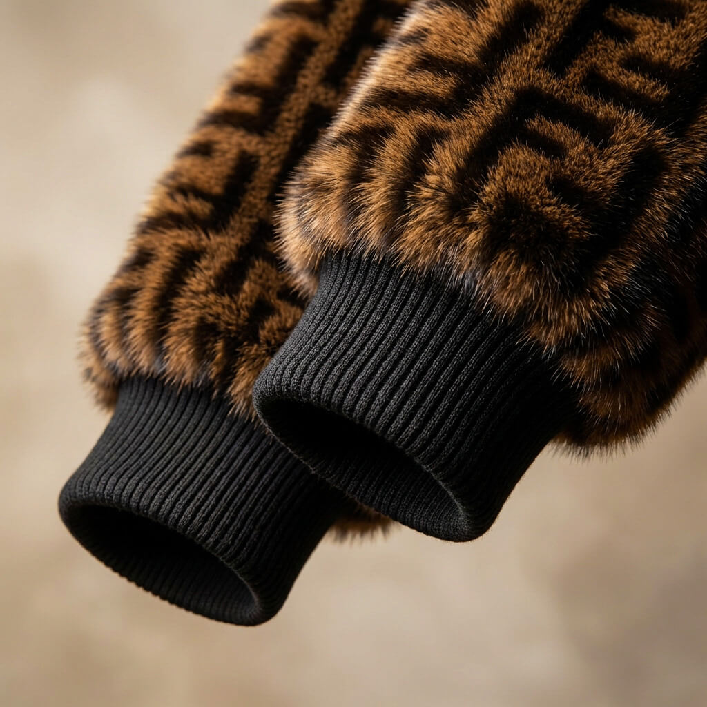 Pleysa | Men’s Plush Fur Hooded Jacket