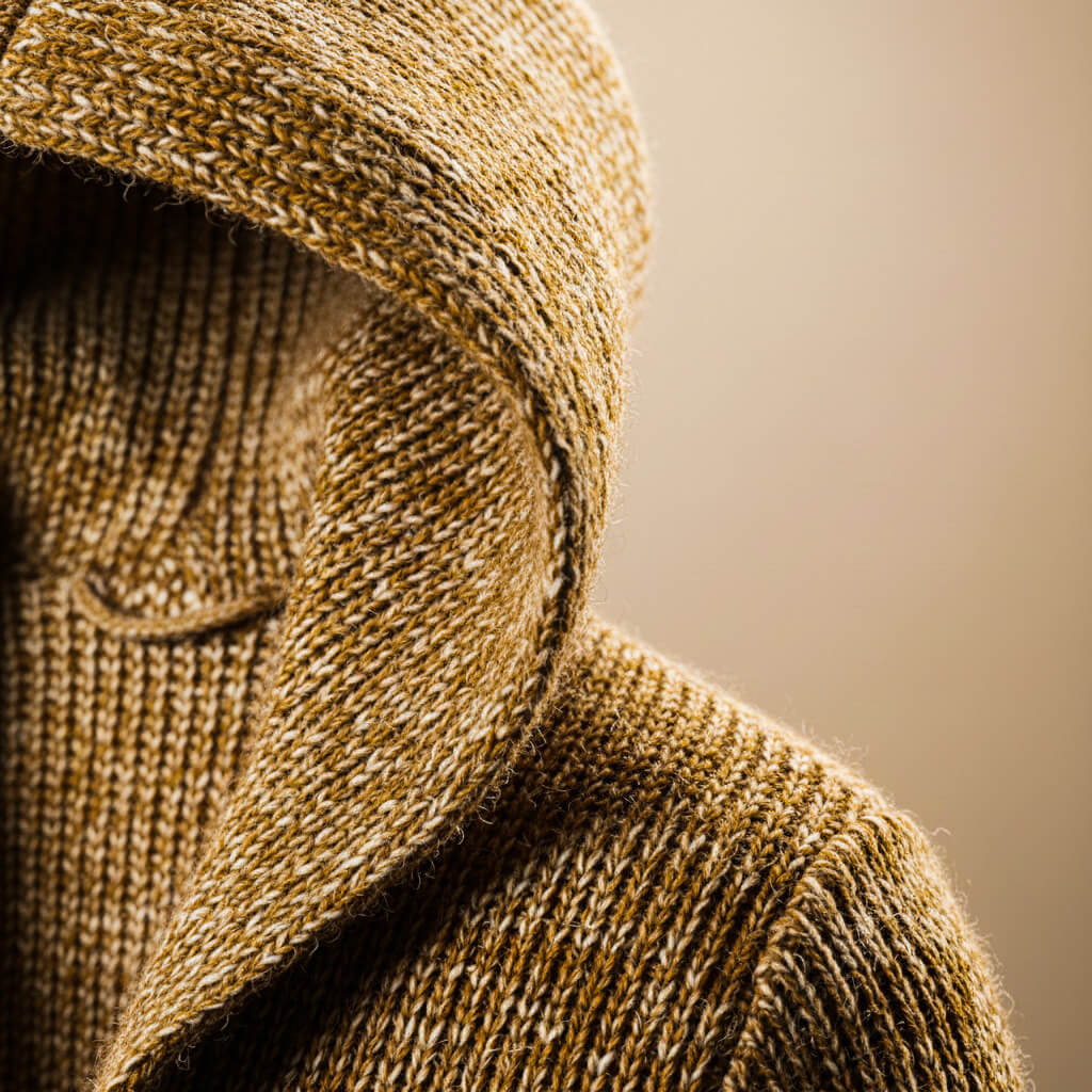 Morvane | Women’s Wool Blend Hooded Cardigan