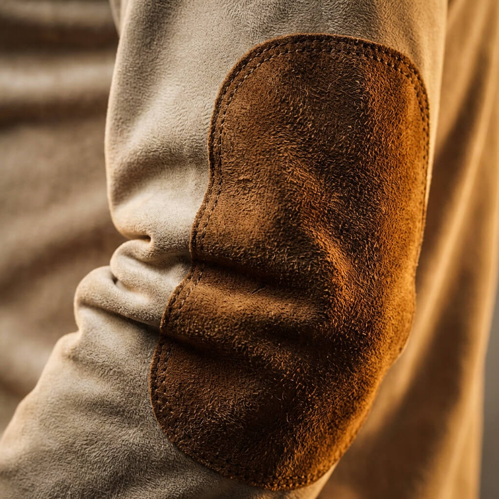 Ardenio | Men’s Suede-Touch Lace-Up Shirt