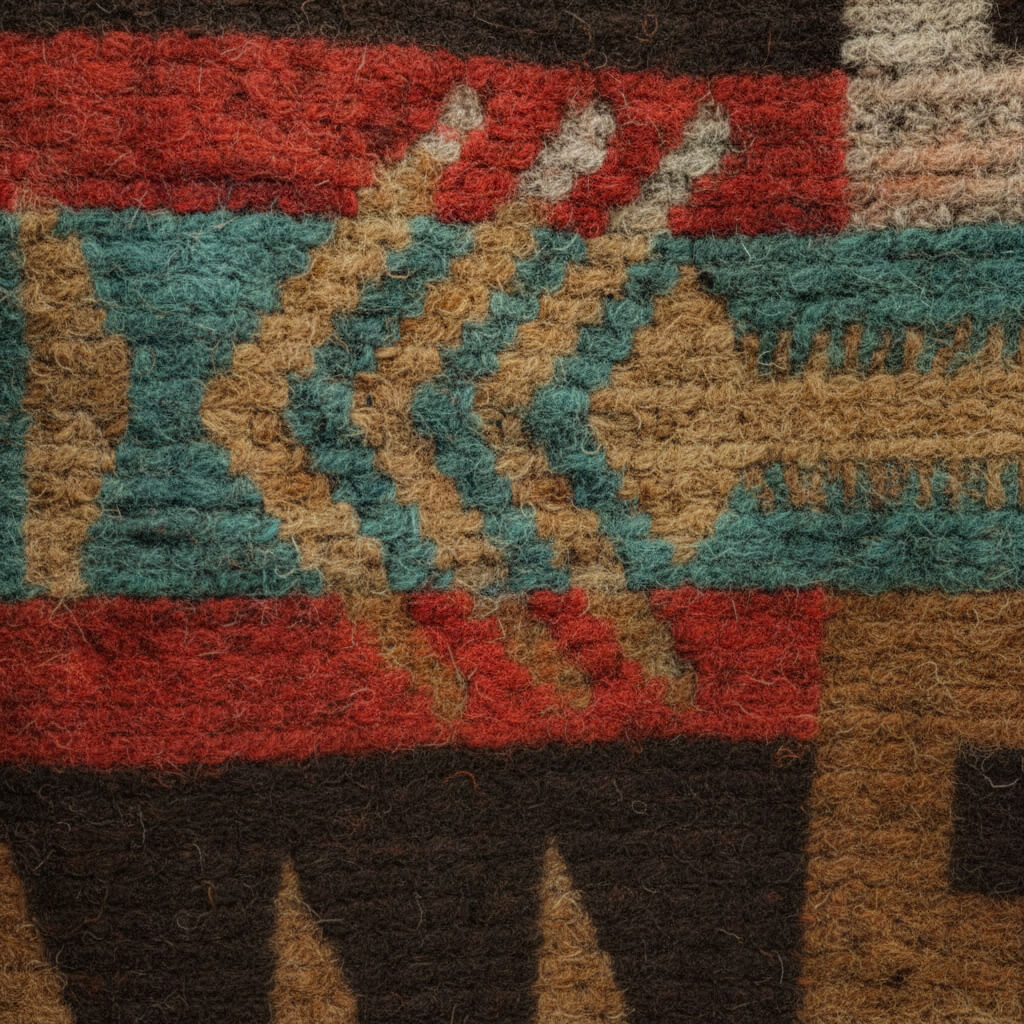 Crello | Men’s Patterned Wool Jacket