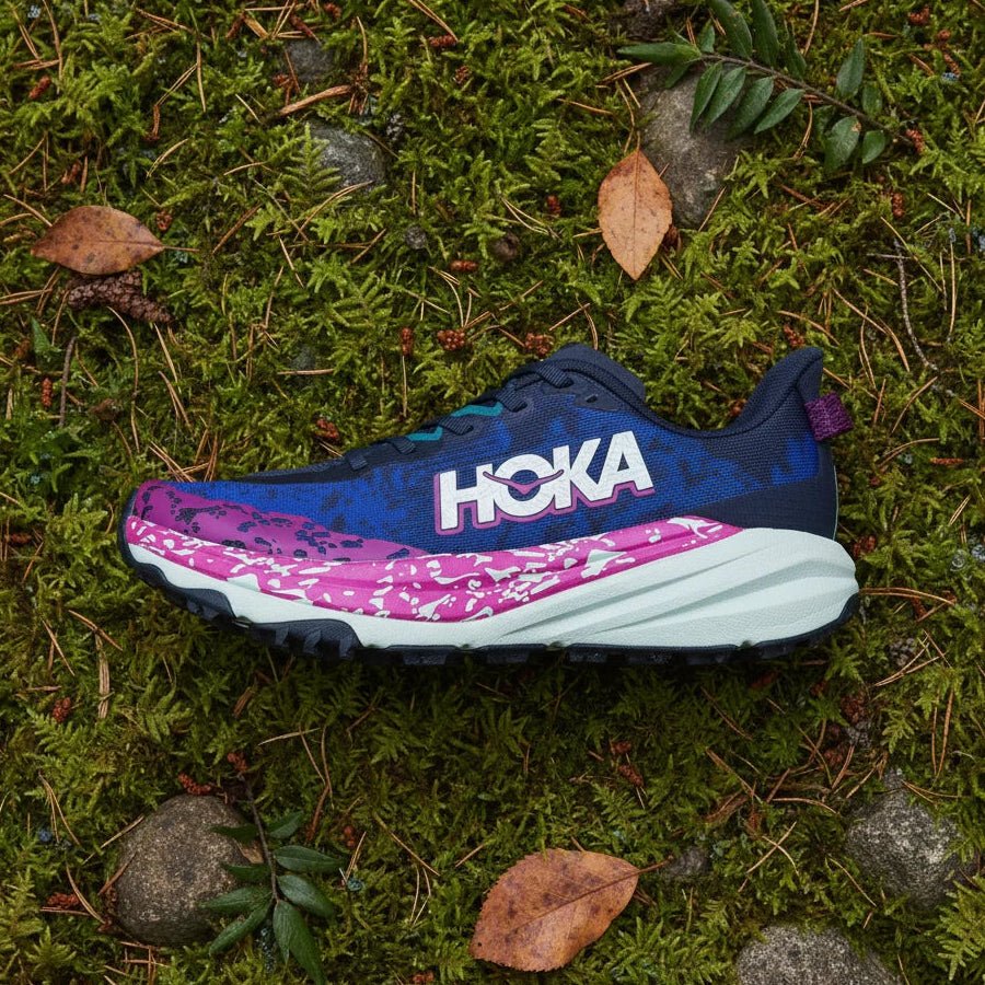 Hoka Speedgoat 6 Lightweight Cushioned Trail Running Shoes – High-Grip Outdoor Trainers