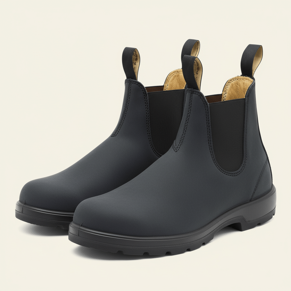 Rugged Sole Chelsea Boots