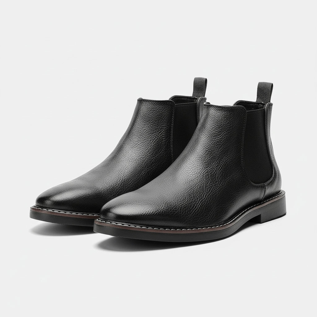 Elegant Leather Chelsea Boots
