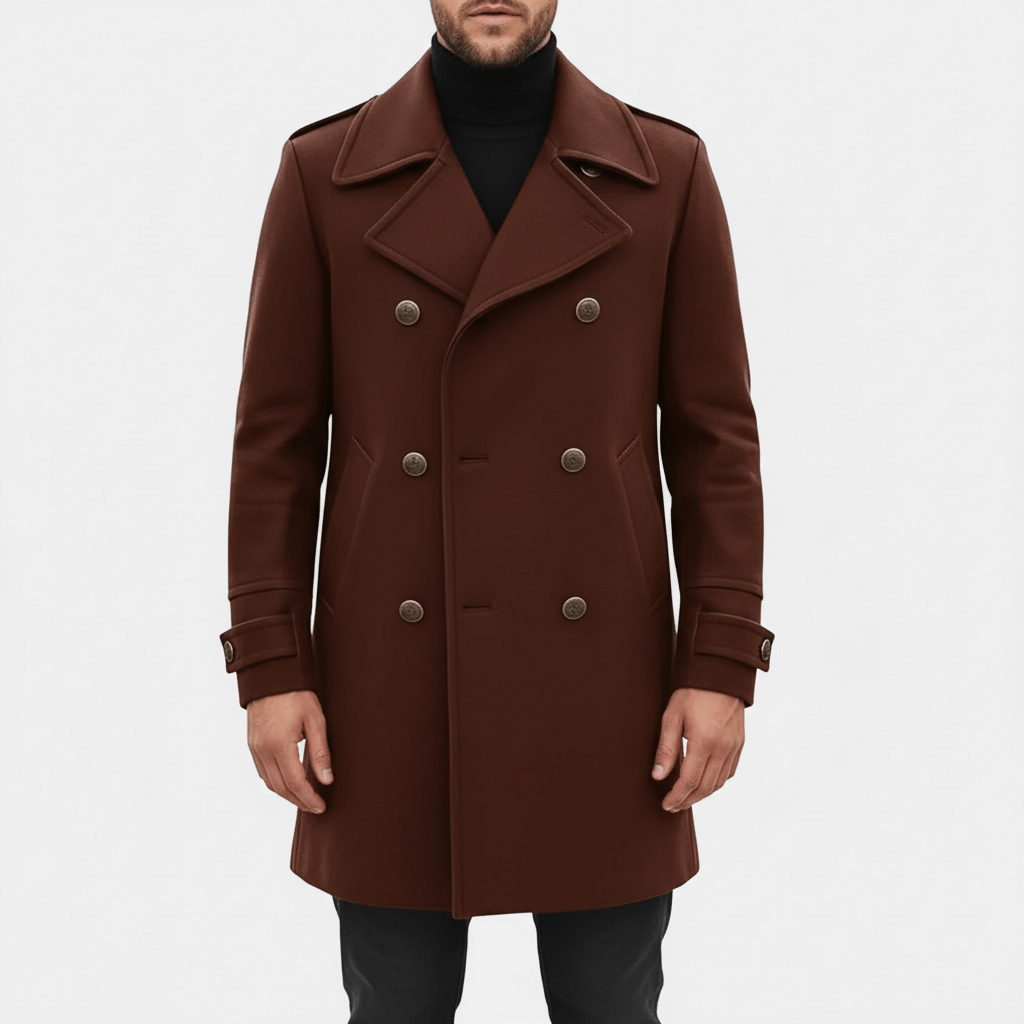 Mid Length Trench Coat