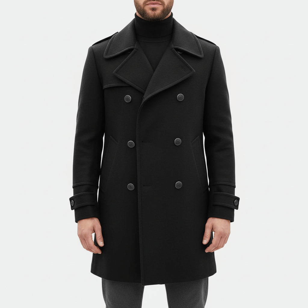 Mid Length Trench Coat