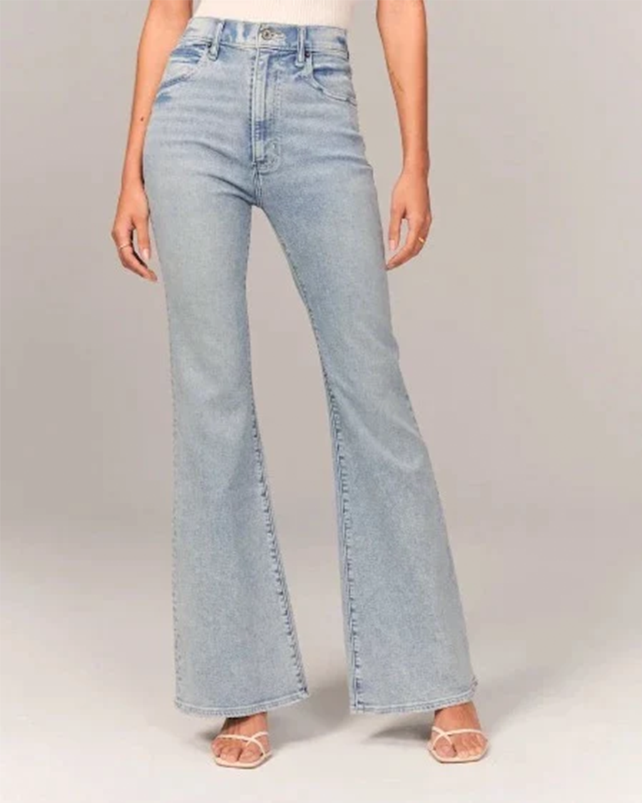 Classic High Rise Flare Jeans